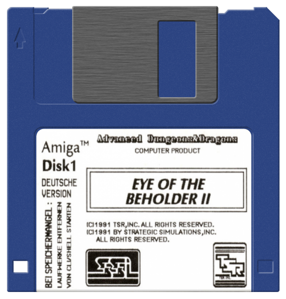 Eye of the Beholder II: The Legend of Darkmoon media 6 for Amiga